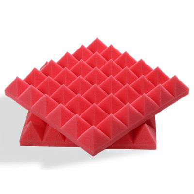 Panneaux en mousse acoustique pyramidale à haute densité pour l'absorption sonore des immeubles de bureaux modernes