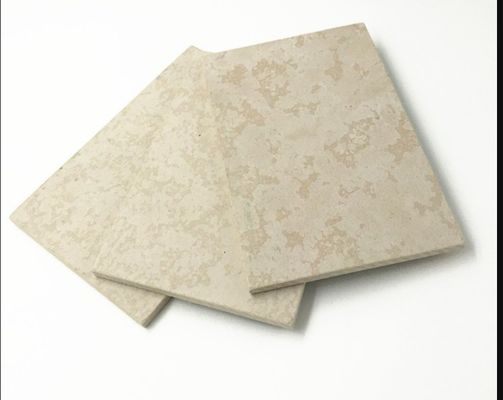 Conception hôtelière Carte de silicate de calcium isolée à haute densité pour isolation incendiaire