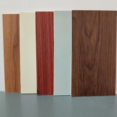 Style de design moderne Façade extérieure de mur revêtue d'un plancher en cellulose ignifuge