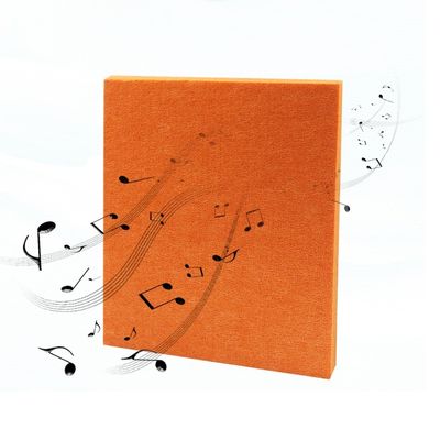 Panneau d'absorption sonore en fibre de polyester de 12 mm Panneau acoustique hôtelier Style de conception moderne
