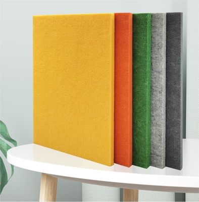 Panneau d'absorption sonore en fibre de polyester de 12 mm Panneau acoustique hôtelier Style de conception moderne