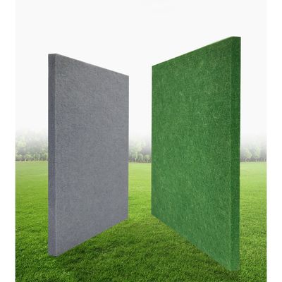 Panneau d'absorption sonore en fibre de polyester de 12 mm Panneau acoustique hôtelier Style de conception moderne