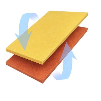 Design d'hôtel moderne 12 mm 24 mm Panneaux insonorisés en fibre de polyester pour l'absorption du son