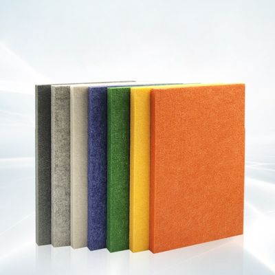 Design d'hôtel moderne 12 mm 24 mm Panneaux insonorisés en fibre de polyester pour l'absorption du son