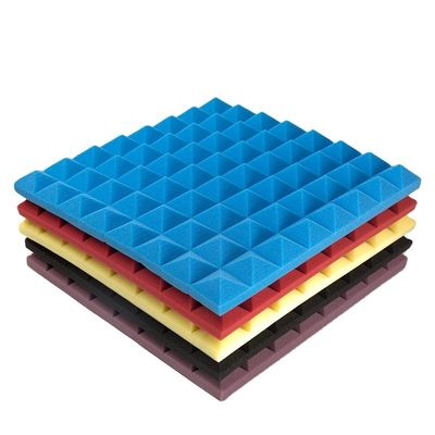 Panneau en mousse acoustique en coton absorbant le son pour bâtiment de bureaux moderne