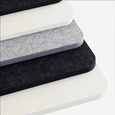 Panneau acoustique insonorisé en 100% fibre de feutre polyester pour la personnalisation de salles de gym