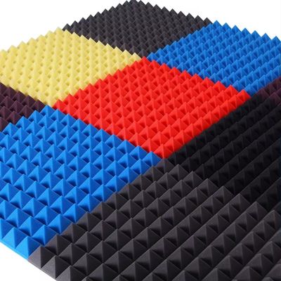 Panneau acoustique en fibres de polyester insonorisé blanc et noir pour absorption sonore de bureau