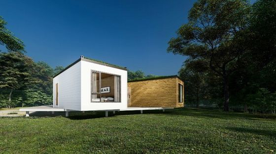 Matériau principal Maison de conteneurs à l'intérieur confortable à l'extérieur