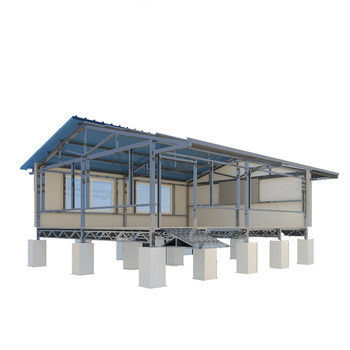 Maison préfabriquée durable Maison mobile Maison portable pour la vie en plein air Villa