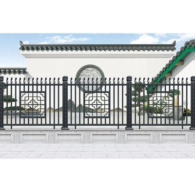 Balustrade d'intérieur en fer forgé, rampe d'escalier, garde-corps pour appartement monté sur le mur