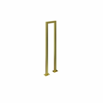 Manche en acier inoxydable pour décoration d'escalier intérieur pour fixation de murs dans un appartement