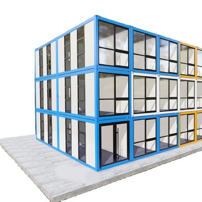 Container plat en carton d'acier pour une installation rapide dans les habitations préfabriquées