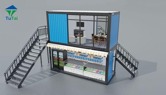 Container plat en carton d'acier pour une installation rapide dans les habitations préfabriquées