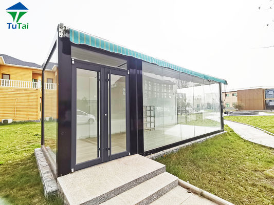 Container plat en carton d'acier pour une installation rapide dans les habitations préfabriquées