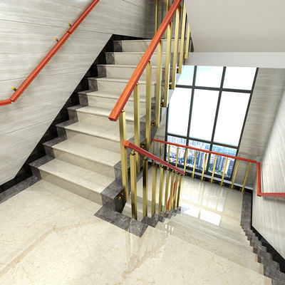 Balustrade de fil flottant de conception moderne pour mur monté en acier