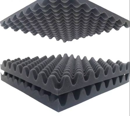 14 à 60 kg/m3 Densité Mousse d'absorption sonore de conception moderne pour l'isolation acoustique de studio