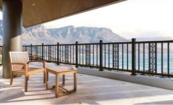 Bardage d'escalier en aluminium pour balcon extérieur pour installation murale dans les appartements