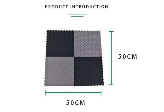 Panneaux muraux acoustiques insonorisés en coton d'œuf pour salle de sport de style design moderne