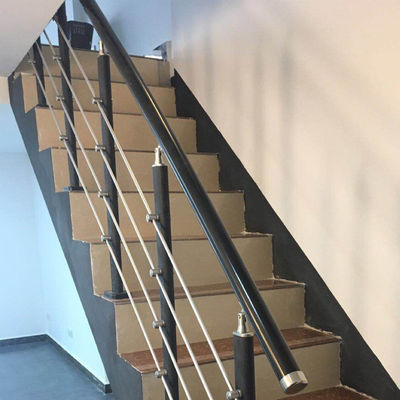Appartement Balcon Barricades d'extérieur Escalier en aluminium Barricade pour les ponts Monté au mur
