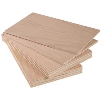 Décoration hôtelière 18 mm contreplaqué stratifié en mélamine avec finition de surface en plaque de placage