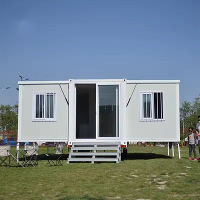 Boîte portable en acier extérieur modulaire Villa maison pour le luxe conteneur de vie fabriqué