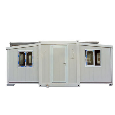 Container extérieur à plat maison préfabriquée en acier léger panneau sandwich maison modulaire