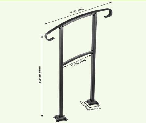 Le porte-clés de la clôture d'escalier en acier pour balustrades de balcon d'appartement moderne