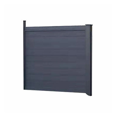 Plancher monté conception moderne jardin Sécurité de la vie privée bois plaque de clôture composite