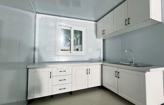Chambres pliables Conteneur plat en acier moderne pour la vie portable