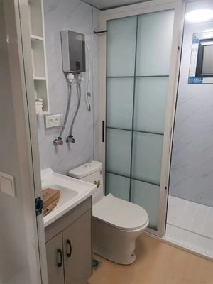 Chambres pliables Conteneur plat en acier moderne pour la vie portable