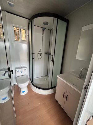 Chambres pliables Conteneur plat en acier moderne pour la vie portable