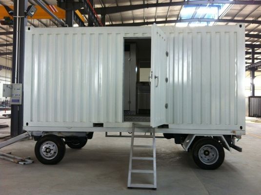 Chambres en acier extérieures préfabriquées pliables pour la livraison de logements modulaires de luxe