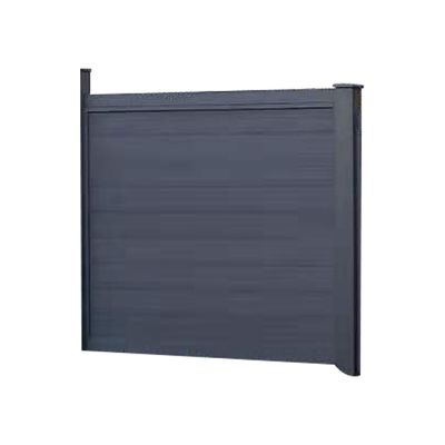 Plaque de clôture composite en bois plastique imperméable à l'eau de haute résistance pour balustrades de porches extérieures