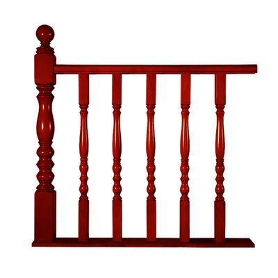 Étagère en bois décorative de bâtiment de bureaux moderne avec balustrade et broches