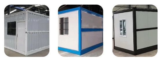 Container modulaire pour le transport de marchandises sur mesure Container de bureau pour le logement Container de 20 pieds pour la maison