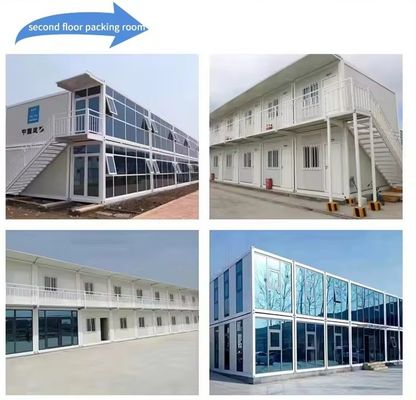 Entrepôt maison de conteneurs personnalisée multi-fonction préfabriquée maison minuscule avec et multi-fonction