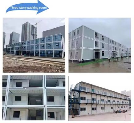 Entrepôt maison de conteneurs personnalisée multi-fonction préfabriquée maison minuscule avec et multi-fonction