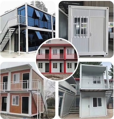 Entrepôt maison de conteneurs personnalisée multi-fonction préfabriquée maison minuscule avec et multi-fonction