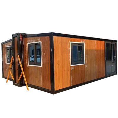 Container en acier de style chinois avec salle de bains 20 pieds portable pliable extensible