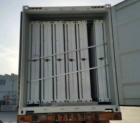 Structure en acier détachable facile pliable mobile villa préfabriquée maison évolutive 3 chambres avec cuisine