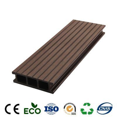 Plancher chinois de 18 mm de design moderne mélangé bois et plastique pour l'extérieur en matériau imperméable à l'eau