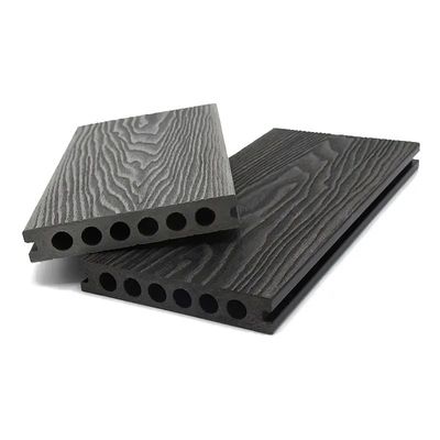 Conception moderne Solide Hollow Balcon en bois-plastique plancher composite pour une installation facile