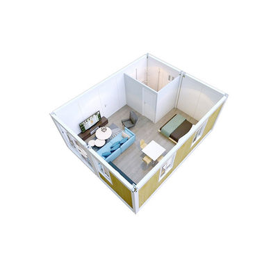 Projet de maison de conteneurs évolutifs pour un abri hospitalier en acier de style chinois