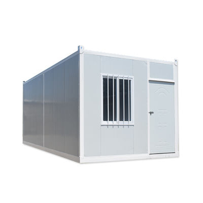 Unités pliables Bâtiment de bureaux portables avec des maisons de conteneurs à emballage plat pliables rapidement