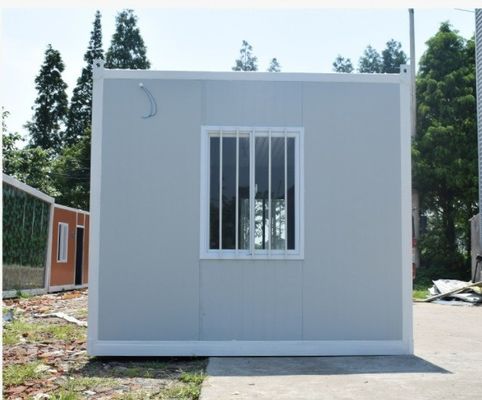 Unités pliables Bâtiment de bureaux portables avec des maisons de conteneurs à emballage plat pliables rapidement