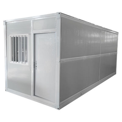 Container à emballage plat pliable portable pour immeuble de bureaux à un coût abordable