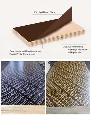 Moderne conception du contreplaqué BP film pour l'eau claire Construction coffrage dans un hôtel