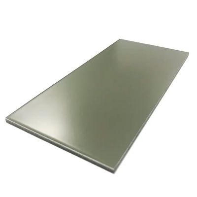 Plaque d'aluminium brossée de conception moderne, facile à installer et longue durée de vie