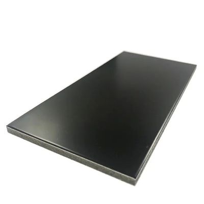 Plaque d'aluminium brossée de conception moderne, facile à installer et longue durée de vie