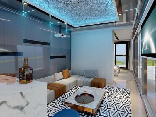 Maison de conteneurs pour hôtel Capsule de l'espace maison de luxe maison préfabriquée moderne